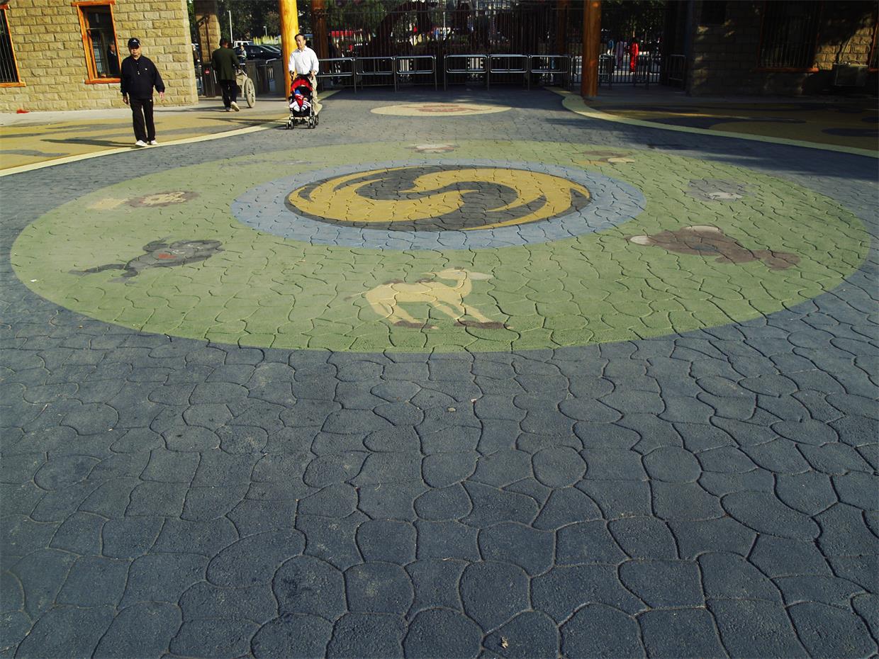 彩繪藝術路面